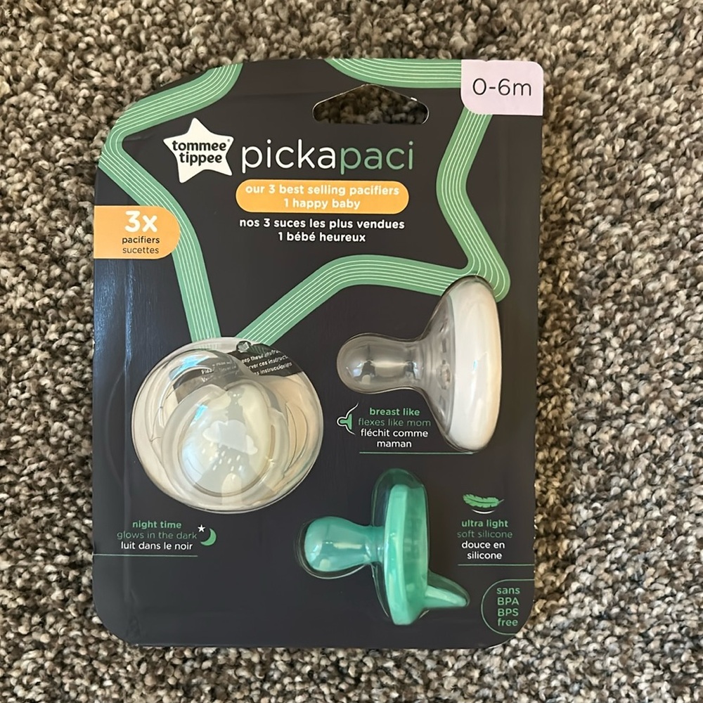 Pacifiers 3 pack